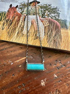 “The Roper” Large Bar Necklace