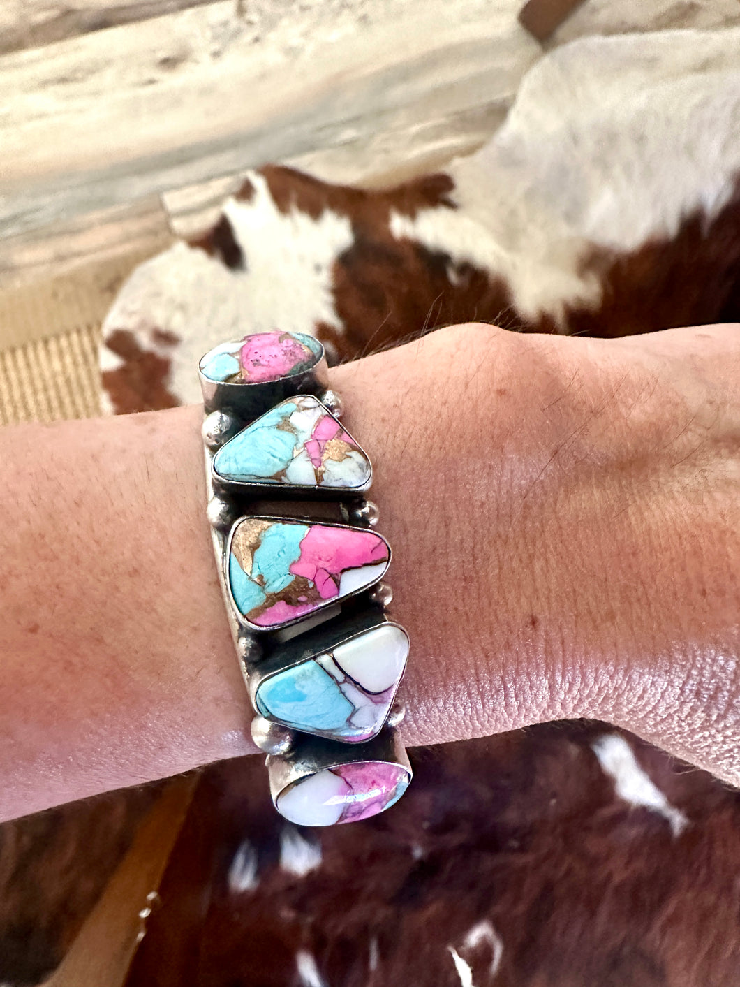 Cotton Candy Cuff