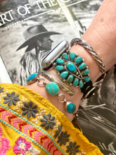 Load image into Gallery viewer, Turquoise Cluster Watchband
